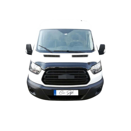 Deflector Capota Ford Transit 2020-> (Plastic ABS, Negru Lucios)