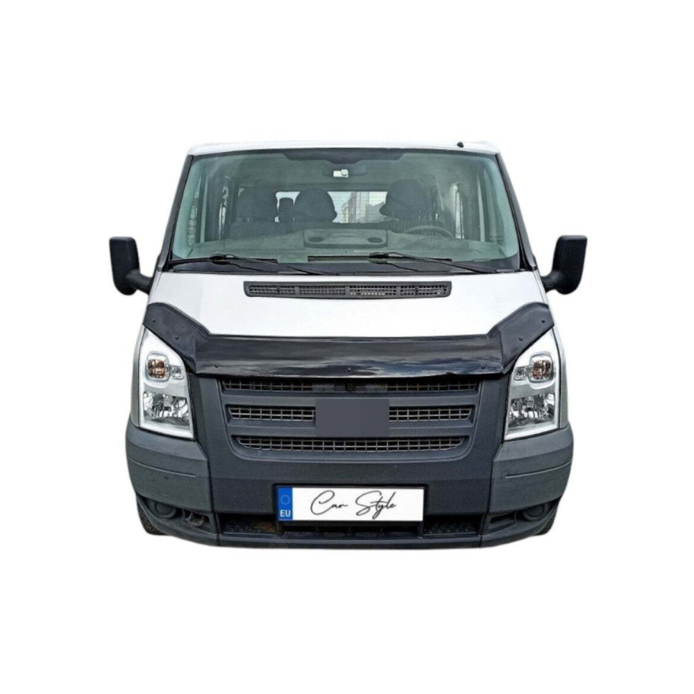 Deflector Capota Ford Transit 2006-2013  (Plastic ABS, Negru Lucios)