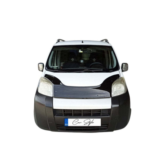 Deflector Capota Fiat Fiorino / Peugeot Bipper / Citroen Nemo 2007-2016 (Plastic ABS, Negru Lucios)