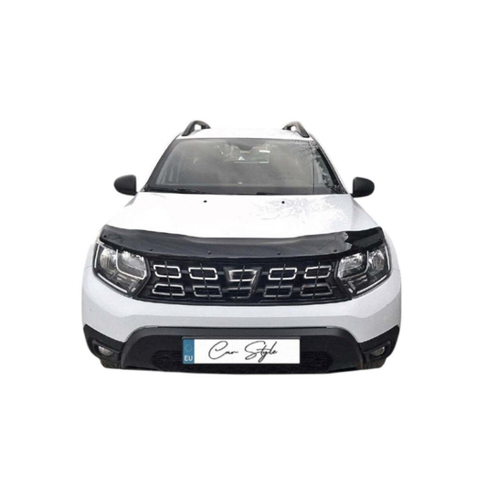 Deflector Capota Dacia Duster II 2018-> (Plastic ABS, Negru Lucios)