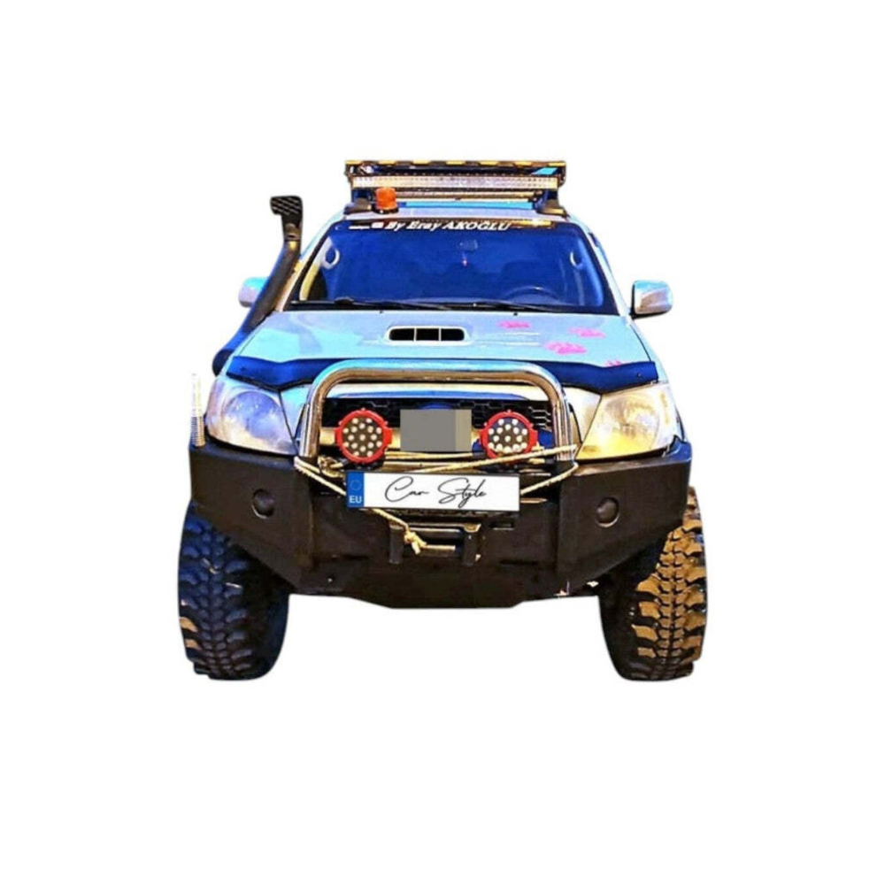 Deflector Capota Toyota Hilux 2006-2012 (Plastic ABS, Negru Lucios)