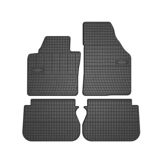 Set 4 Covorase Cauciuc Volkswagen Caddy (5 locuri) 2003->  (Frogum)