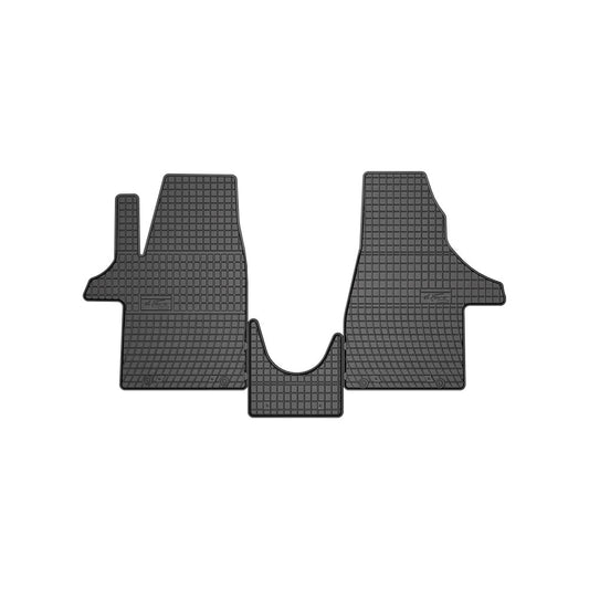Set 3 Covorase Cauciuc Volkswagen Transporter T6.1 Van randul 1 sofer si pasager 2019-2024   (Frogum)