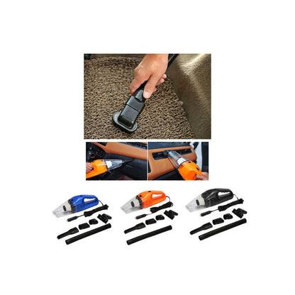 Aspirator auto portabil 12V cu accesorii incluse