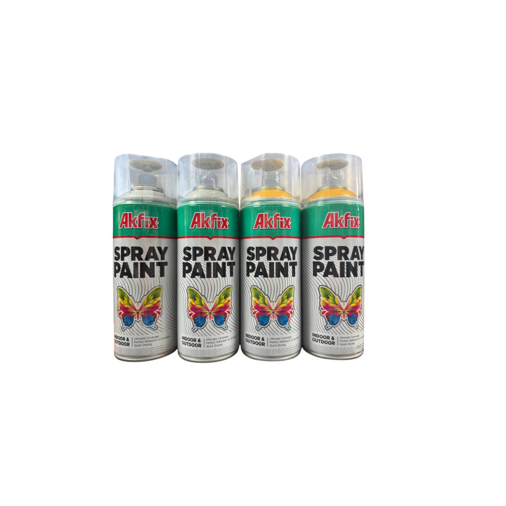 Spray vopsea Akfix Negru Lucios  400ml