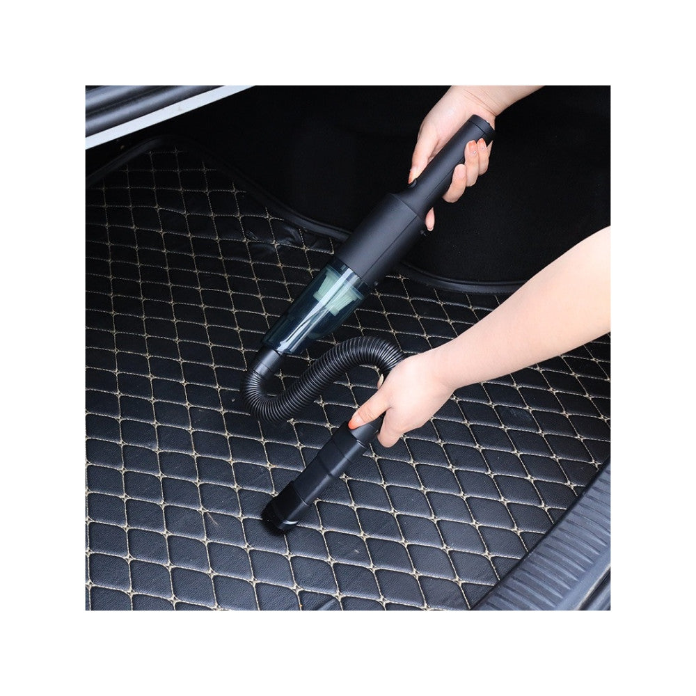 Aspirator auto Premium cu acumulator portabil, fara fir