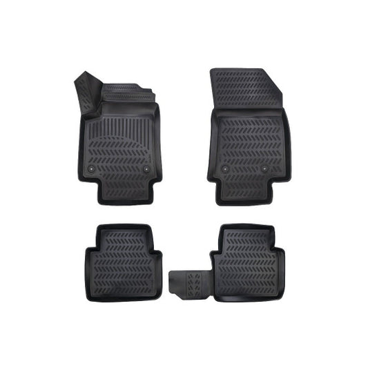 Covorase Presuri Cauciuc Tip Tavita Premium Opel Crossland 2017-> 