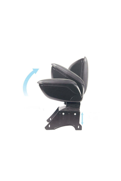 Cotiera universala cu suport metalic, culoare neagra