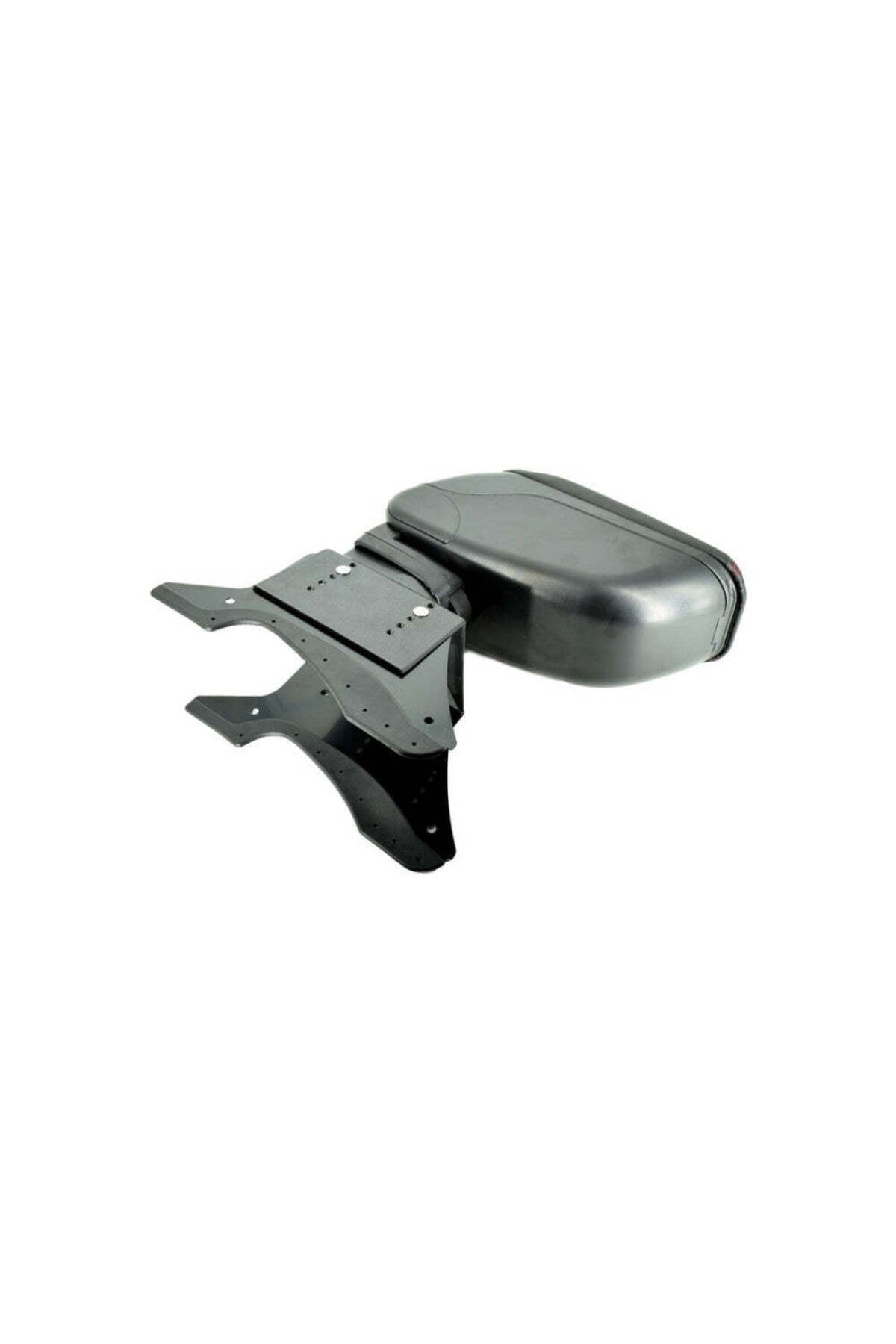 Cotiera universala cu baza metalica , Negru, Cusatura rosie