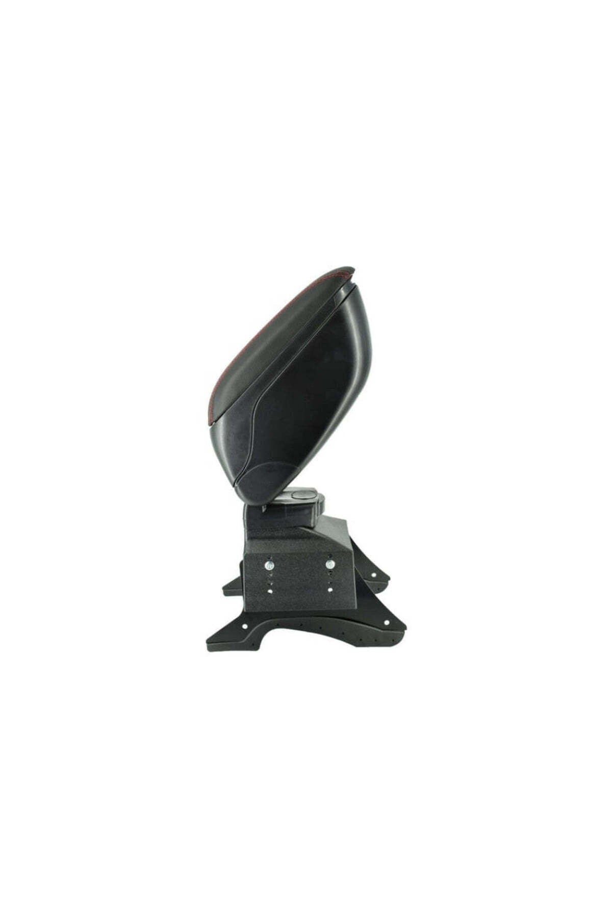 Cotiera universala cu baza metalica , Negru, Cusatura rosie