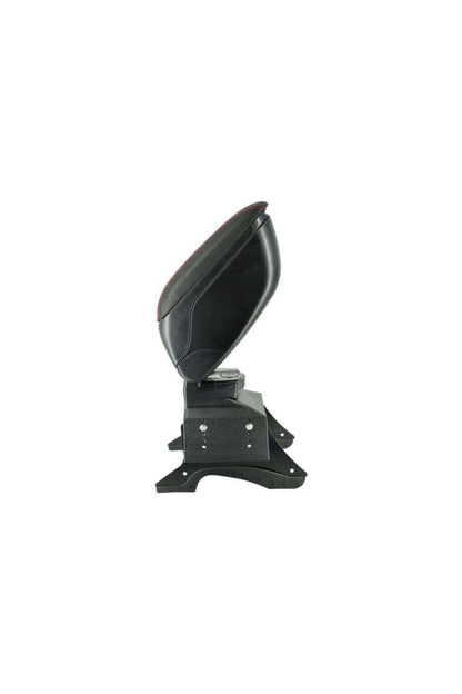 Cotiera universala cu baza metalica , Negru, Cusatura rosie