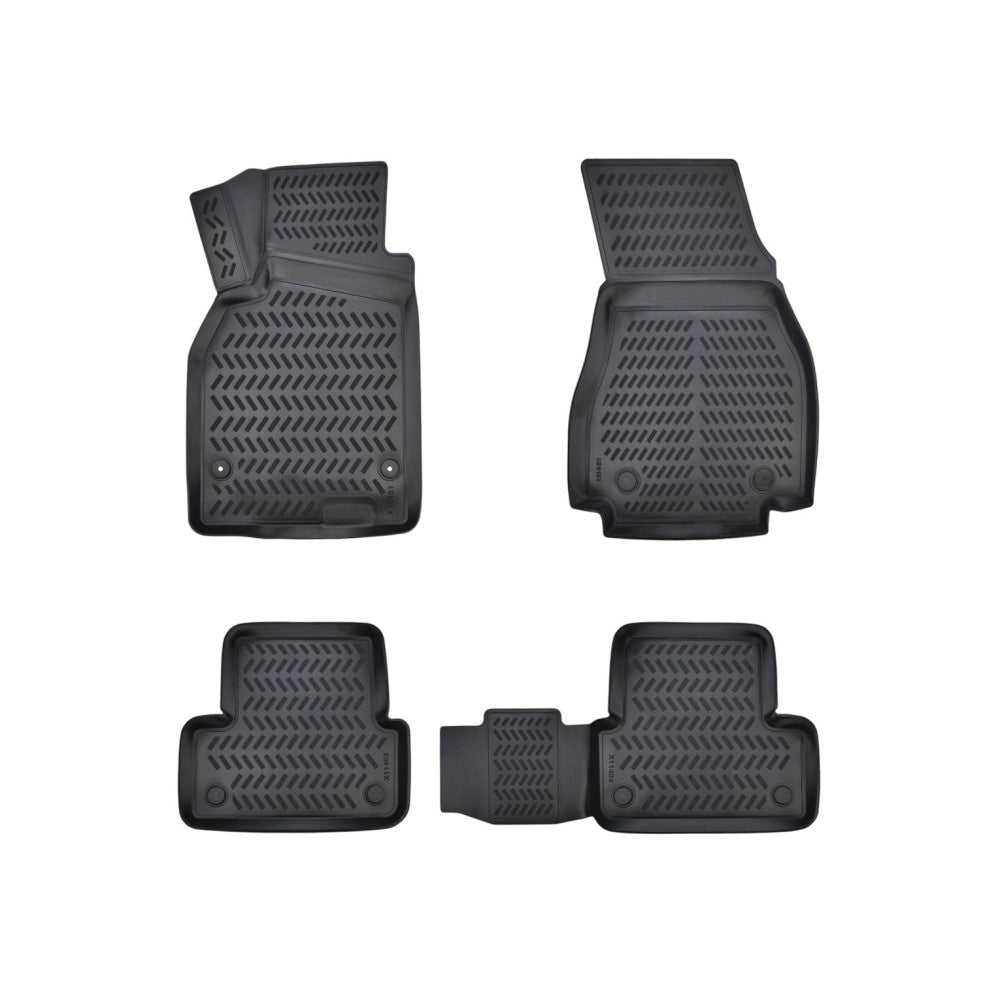 Covorase Presuri Mercedes EQV 2020-2023 Cauciuc Tip Tavita Premium