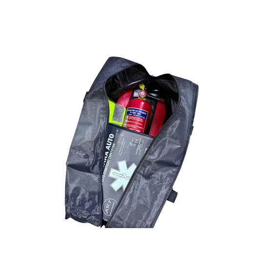 Geanta Cu Fermoar Depozitare Trusa, Stingator, Cric si altele