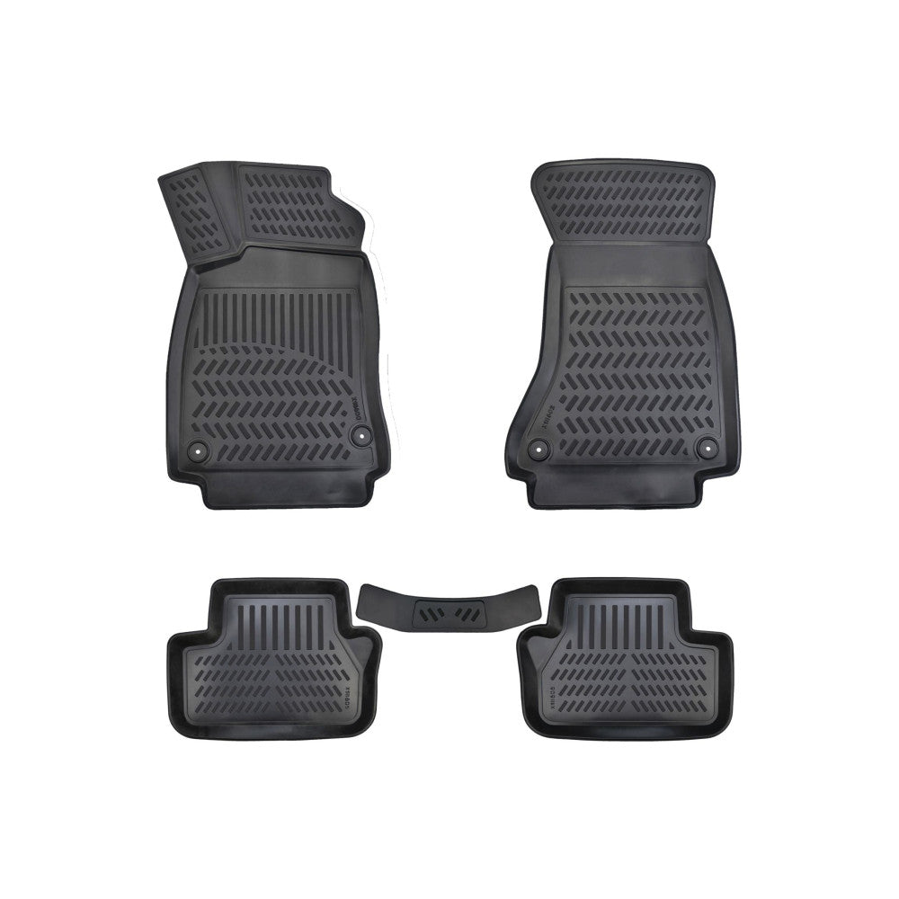 Covorase Presuri Cauciuc Tip Tavita Premium Audi A4 2007-2016