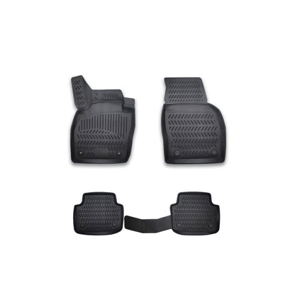 Covorase Presuri Cauciuc Tip Tavita Premium Skoda Scala 2019->