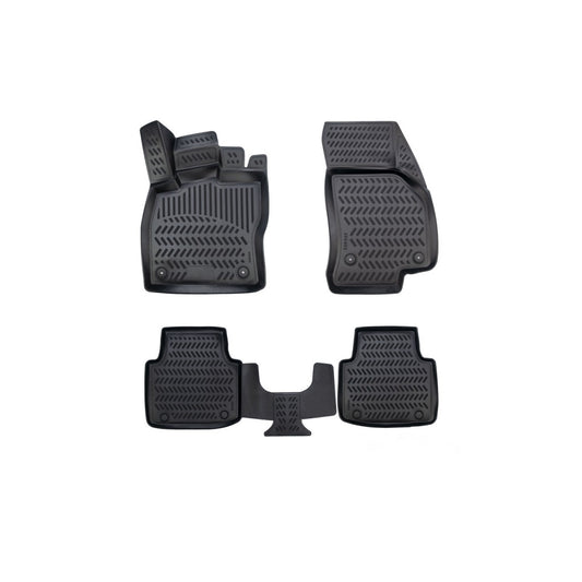 Covorase Presuri Cauciuc Tip Tavita Premium Skoda Superb 2015->