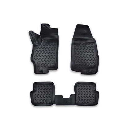 Covorase Presuri Cauciuc Tip Tavita Premium Fiat Punto 2005-2018