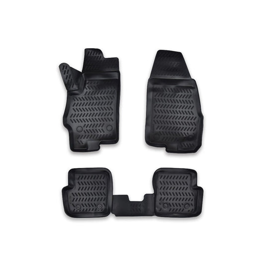 Covorase Presuri Cauciuc Tip Tavita Premium Fiat Punto 2005-2018