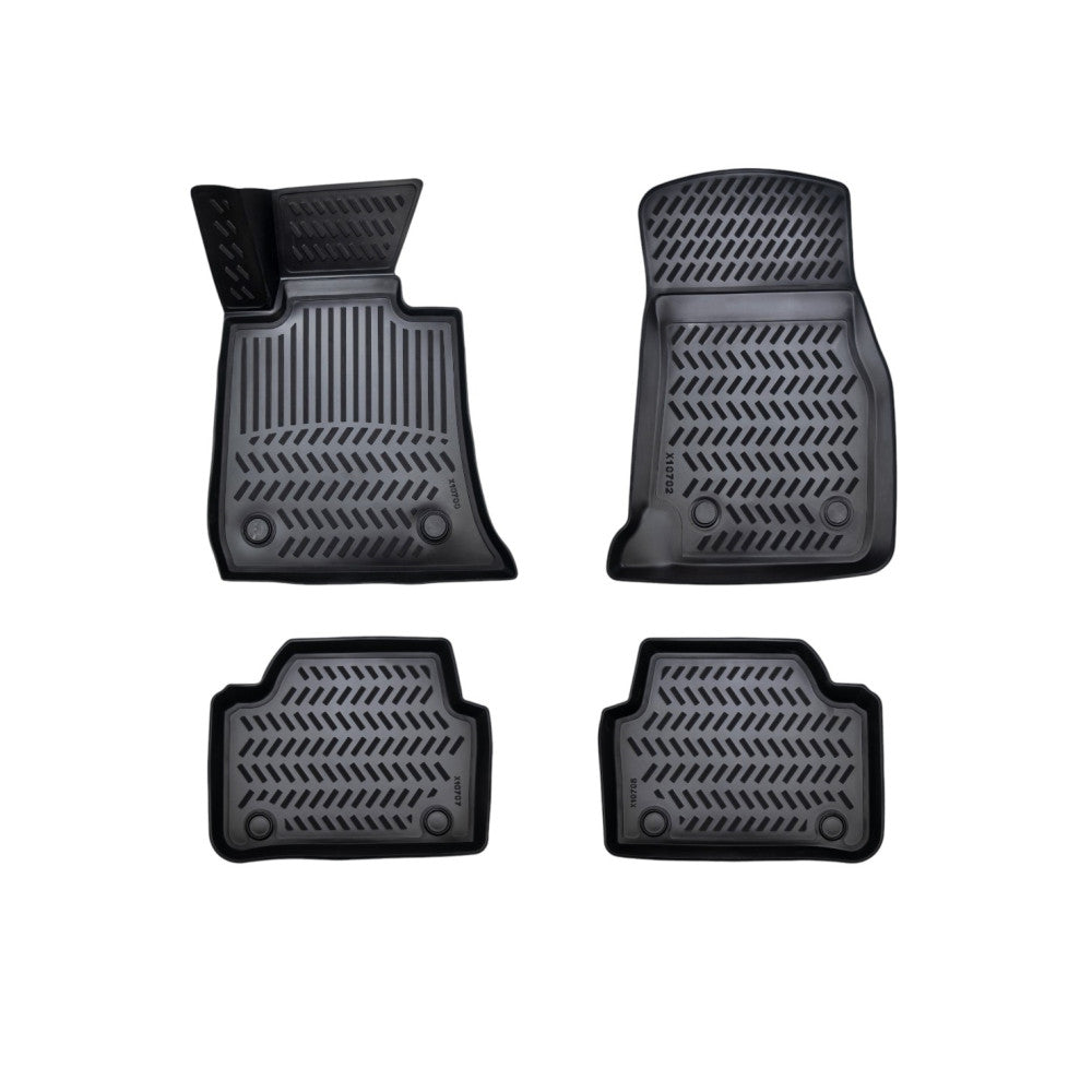 Covorase Presuri Cauciuc Tip Tavita Premium BMW Seria 3 1998-2012 