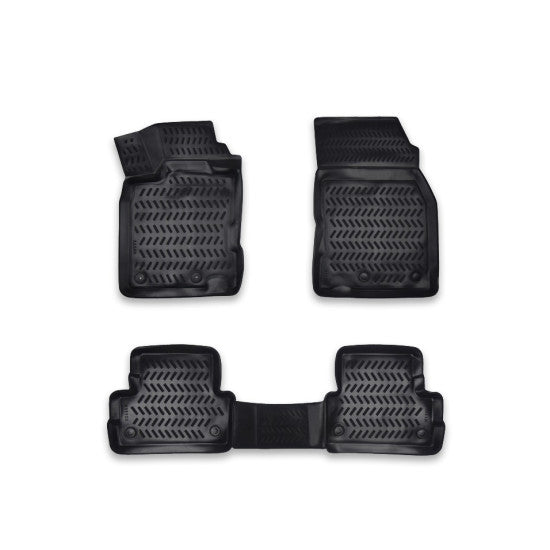 Covorase Presuri Cauciuc Tip Tavita Premium Renault Kadjar 2015-> 