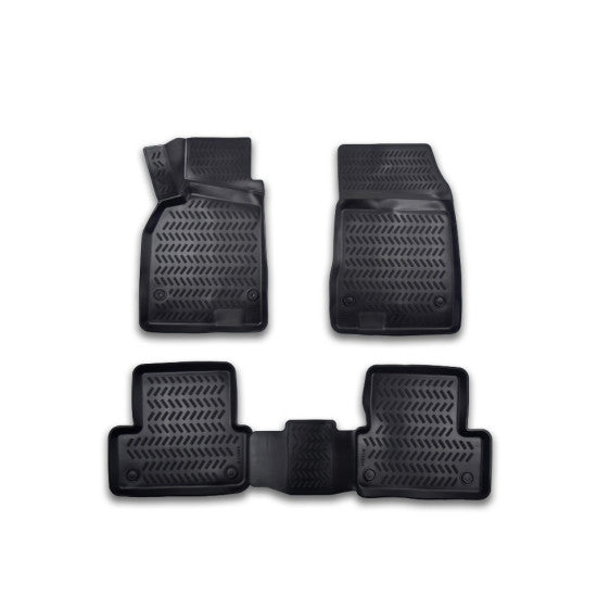 Covorase Presuri Cauciuc Tip Tavita Premium Renault Fluence 2009-> 