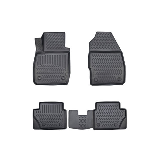 Covorase Presuri Ford Fiesta 2018-2023 Cauciuc Tip Tavita Premium