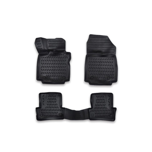 Covorase Presuri Cauciuc Tip Tavita Premium Renault Captur 2013-2020 