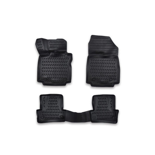 Covorase Presuri Cauciuc Tip Tavita Premium Renault Clio 2005-2012 