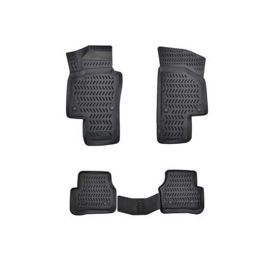 Covorase Presuri Cauciuc Tip Tavita Premium Volkswagen Tiguan 2008-2015 