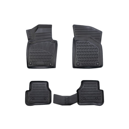 Covorase Presuri Cauciuc Tip Tavita Premium Skoda Superb 2009-2015 