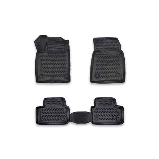 Covorase Presuri Cauciuc Tip Tavita Premium Renault Clio 2019-> 