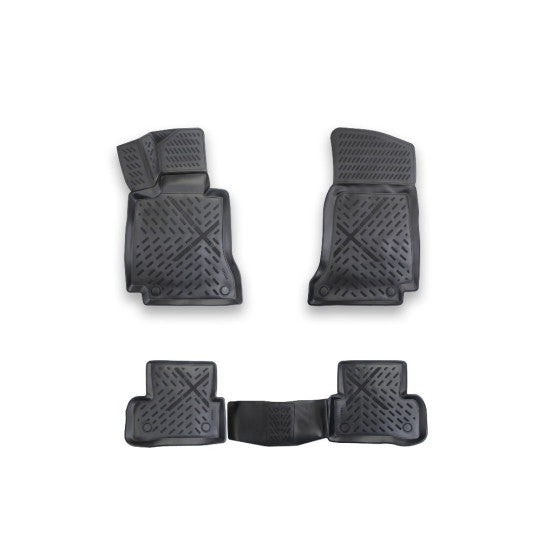 Covorase Presuri Cauciuc Tip Tavita Premium Mercedes C-Class 2014-2020 