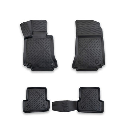 Covorase Presuri Cauciuc Tip Tavita Premium Mercedes C-Class 2000-2007 