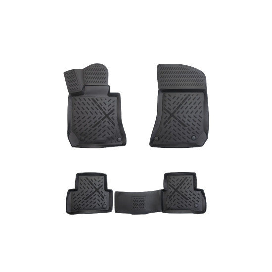 Covorase Presuri Cauciuc Tip Tavita Premium Mercedes CLS 2010-2018 