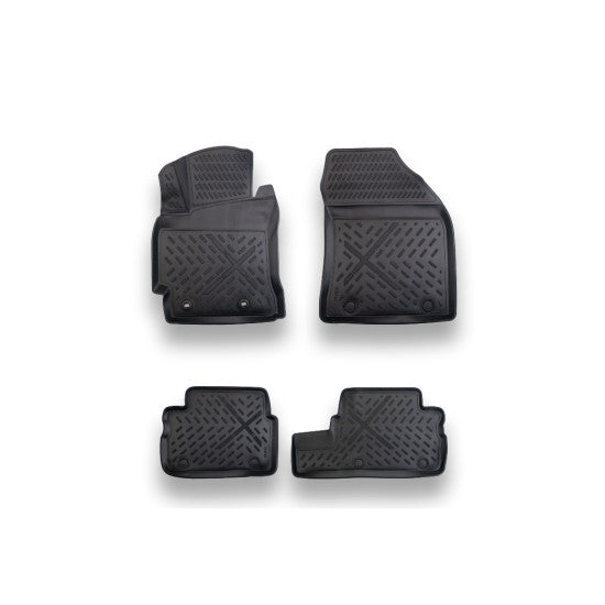 Covorase Presuri Cauciuc Tip Tavita Premium Toyota Corolla 2007-2013 