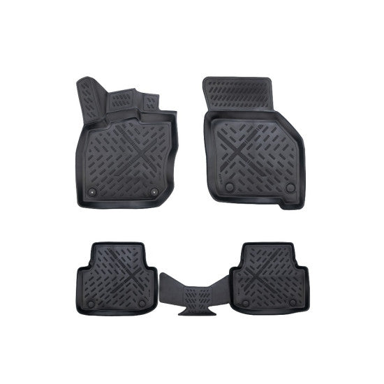 Covorase Presuri Cauciuc Tip Tavita Premium Seat Leon 2021-> 