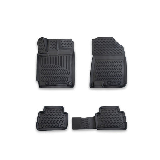 Covorase Presuri Cauciuc Tip Tavita Premium Hyundai Kona 2018-> 