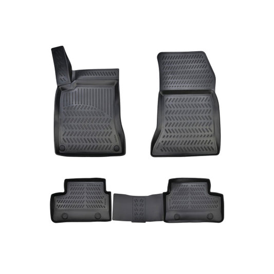 Covorase Presuri Cauciuc Tip Tavita Premium Mercedes CLA 2019-> 