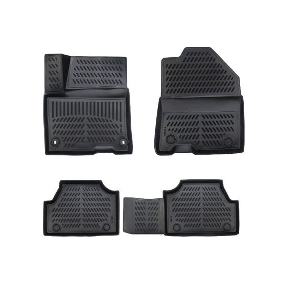 Covorase Presuri Cauciuc Tip Tavita Premium Hyundai Kona 2018-> 