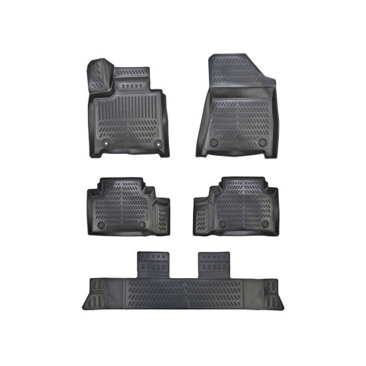 Covorase Presuri Hyundai Santa Fe 2024-> Cauciuc Tip Tavita Premium