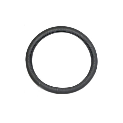 Husa volan imitatie piele , marime M, (culoare neagra)