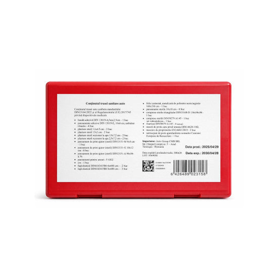 Set Trusa Medicala Auto + Stingator 1KG P1