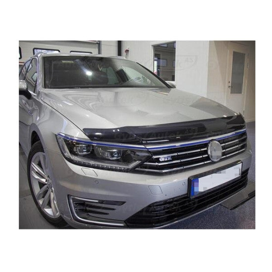 Deflector Capota Volkswagen Passat B8 2015-2023 (Plastic ABS, Negru Lucios)