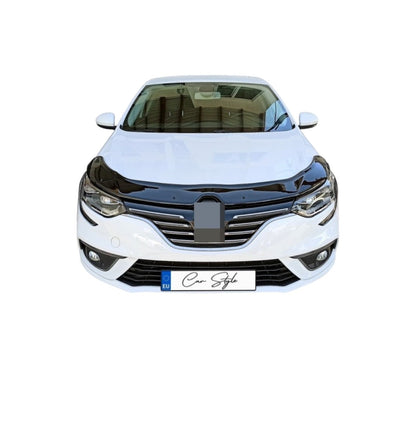 Deflector Capota Renault Megane IV 2016->  (Plastic ABS, Negru Lucios)