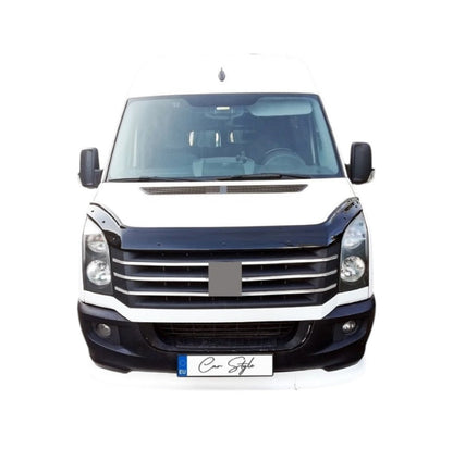 Deflector Capota Volkswagen Crafter 2006-2017 (Plastic ABS, Negru Lucios)
