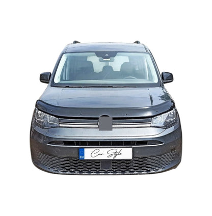 Deflector Capota Volkswagen Caddy 2021-> (Plastic ABS, Negru Lucios)
