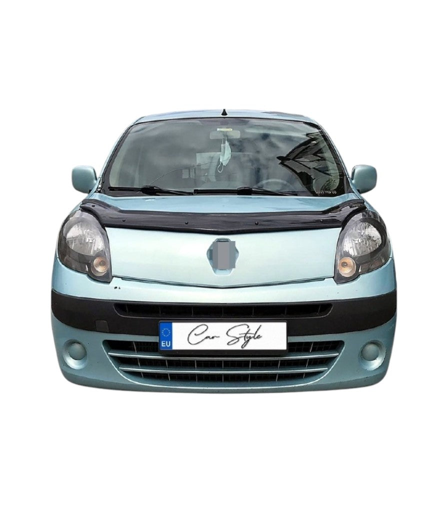 Deflector Capota Renault Kangoo 2009-2013  (Plastic ABS, Negru Lucios)