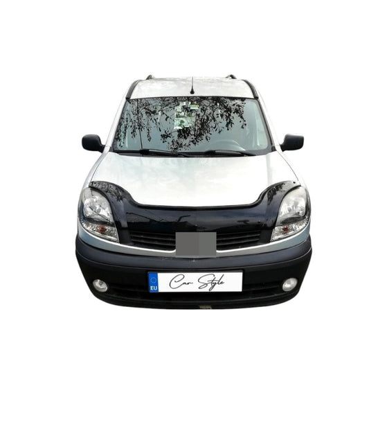 Deflector Capota Renault Kangoo 2004-2008 (Plastic ABS, Negru Lucios)