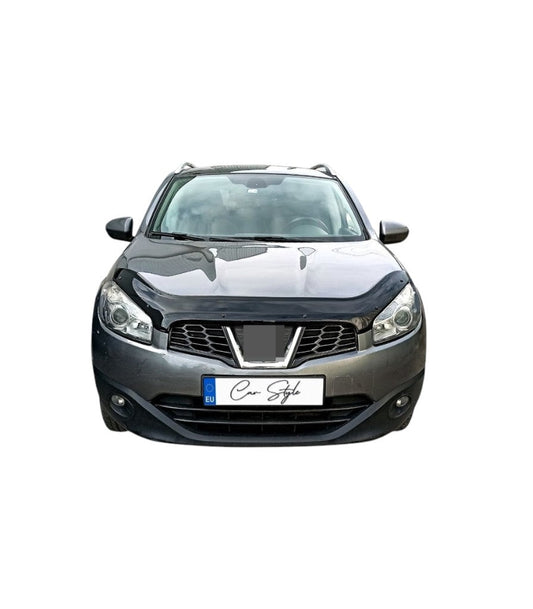 Deflector Capota Nissan Qashqai 2010-2013  (Plastic ABS, Negru Lucios)