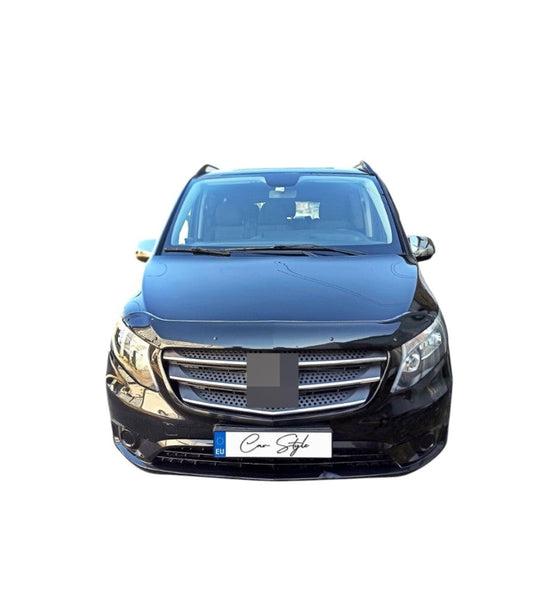 Deflector Capota Mercedes Vito / Viano W447 2014->  (Plastic ABS, Negru Lucios)